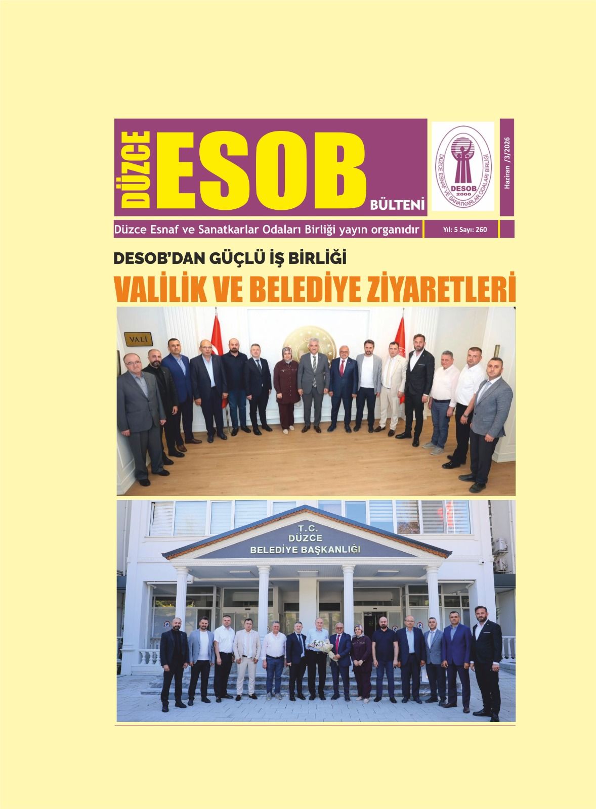 DESOB BÜLTENİ 260.SAYI