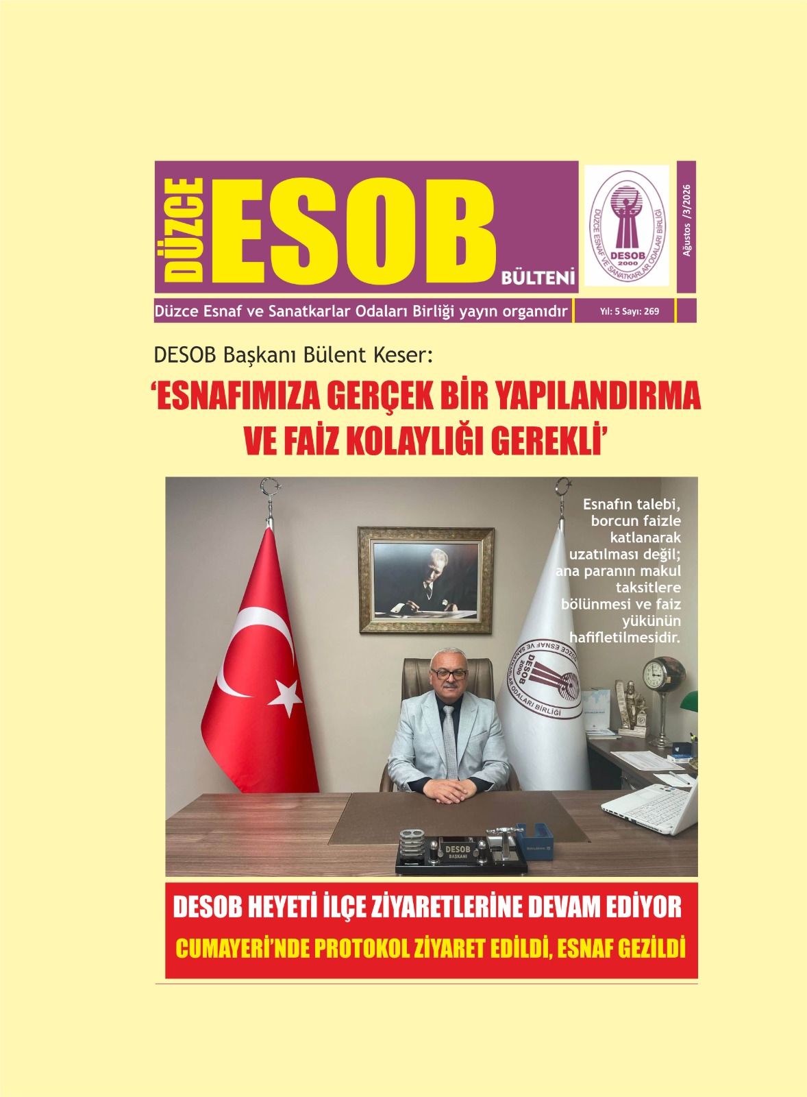DESOB BÜLTENİ 269.SAYI