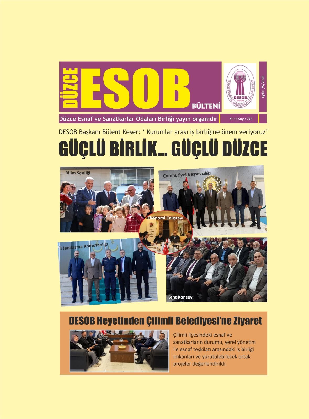 DESOB BÜLTENİ 275.SAYI 