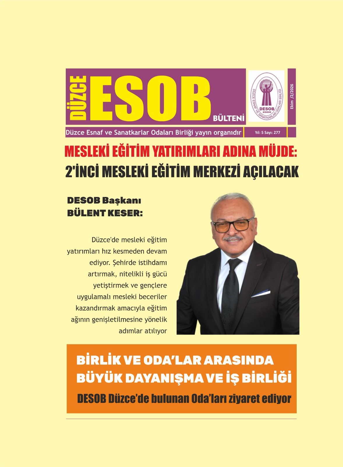 DESOB BÜLTENİ 277.SAYI